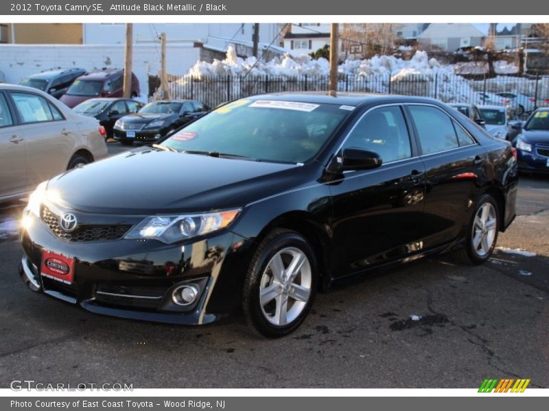 Attitude Black Metallic / Black 2012 Toyota Camry SE