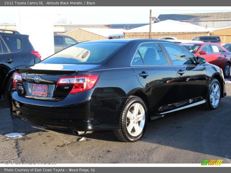 Attitude Black Metallic / Black 2012 Toyota Camry SE