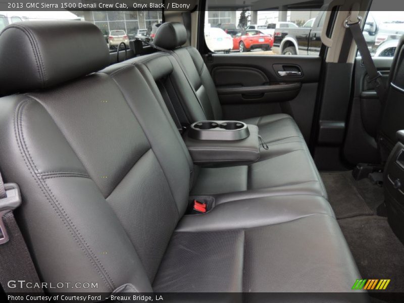 Onyx Black / Ebony 2013 GMC Sierra 1500 Denali Crew Cab