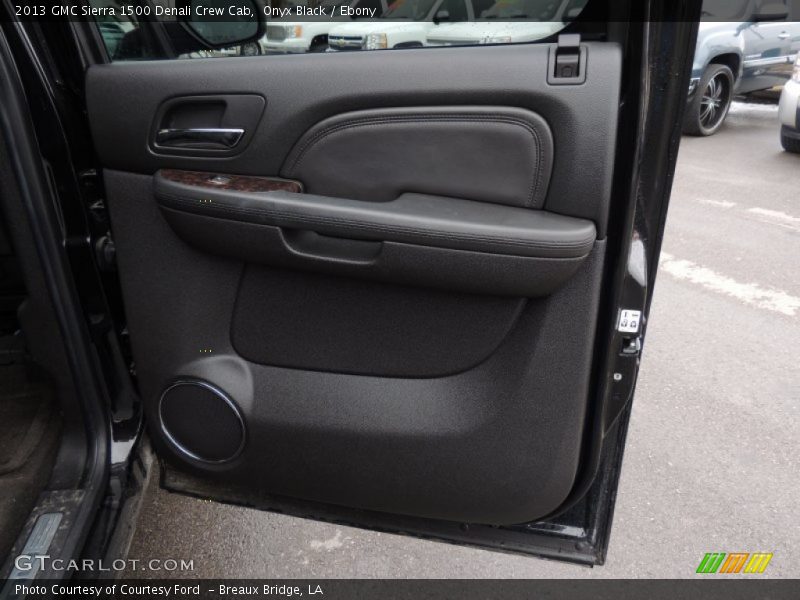 Onyx Black / Ebony 2013 GMC Sierra 1500 Denali Crew Cab