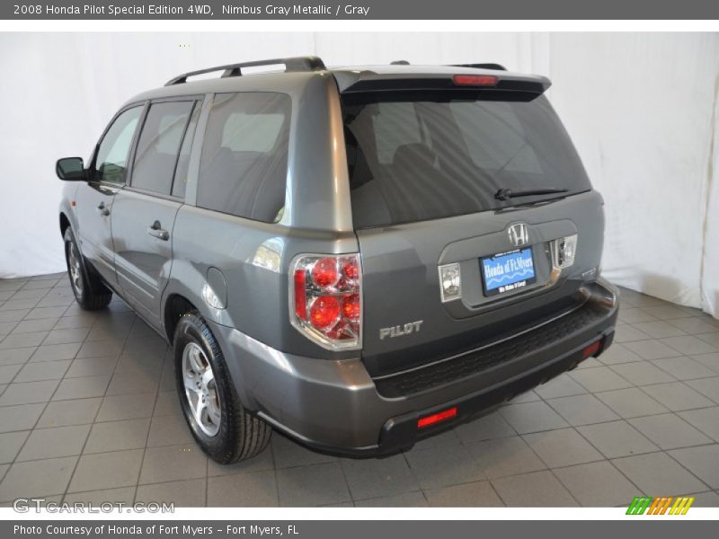 Nimbus Gray Metallic / Gray 2008 Honda Pilot Special Edition 4WD