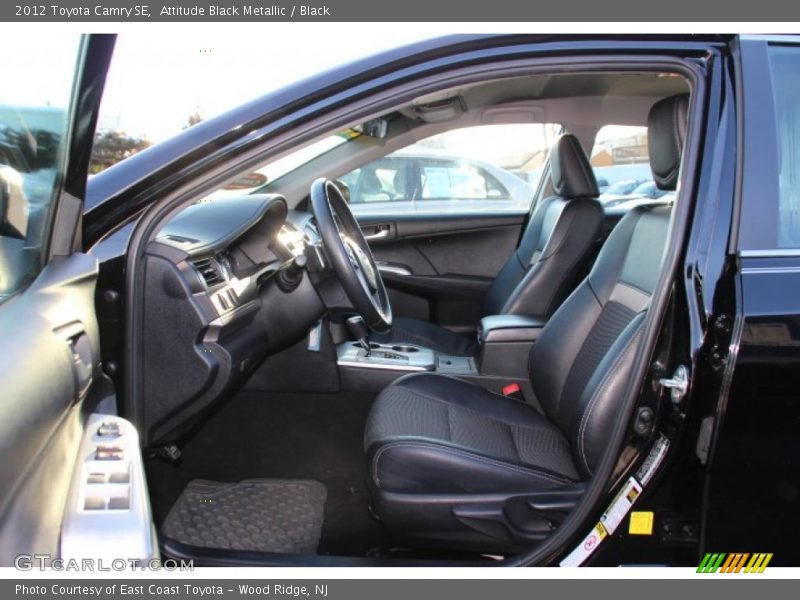 Attitude Black Metallic / Black 2012 Toyota Camry SE