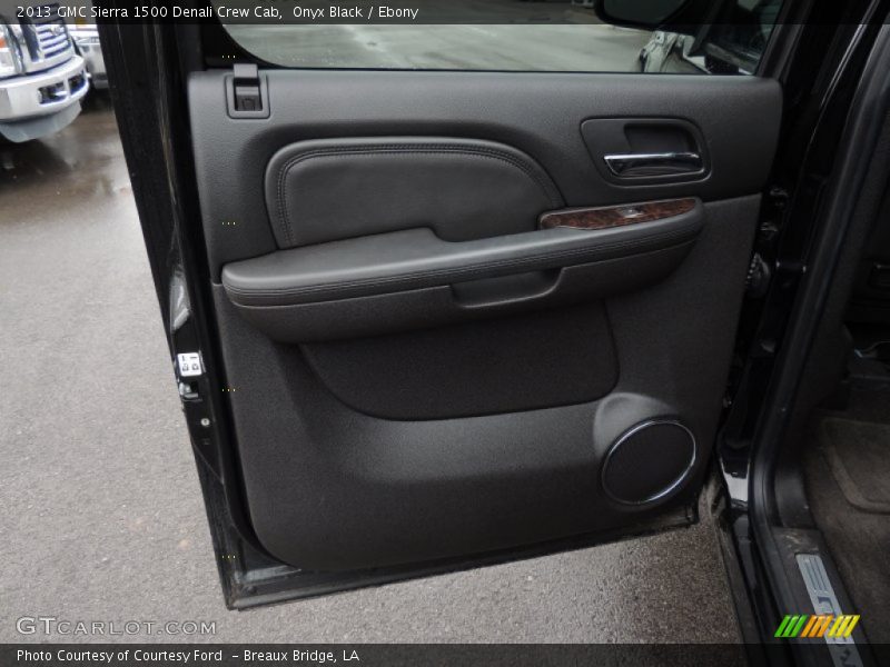 Onyx Black / Ebony 2013 GMC Sierra 1500 Denali Crew Cab