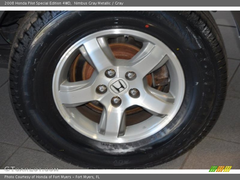 Nimbus Gray Metallic / Gray 2008 Honda Pilot Special Edition 4WD