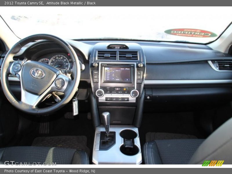 Attitude Black Metallic / Black 2012 Toyota Camry SE