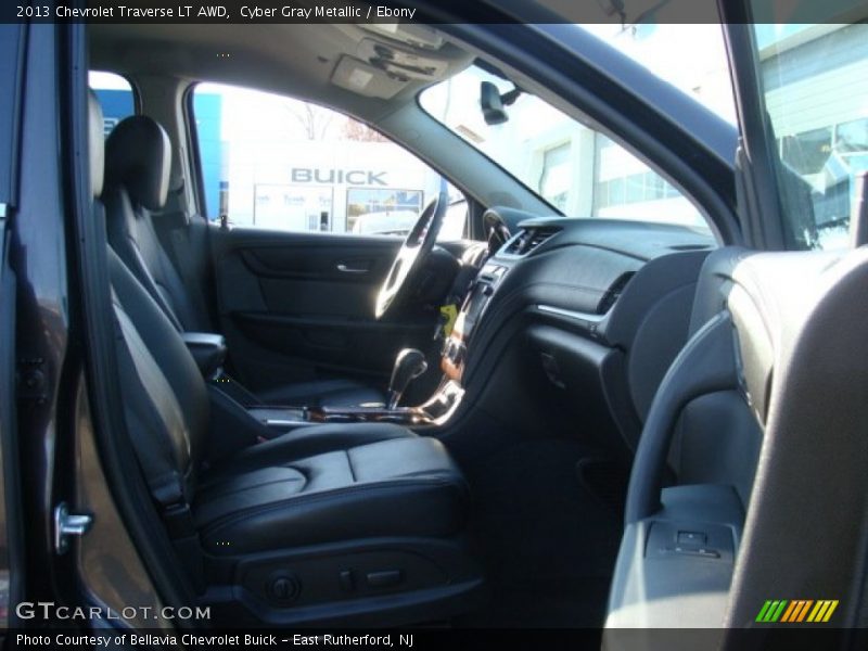 Cyber Gray Metallic / Ebony 2013 Chevrolet Traverse LT AWD