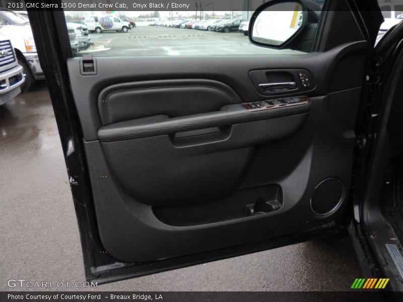 Onyx Black / Ebony 2013 GMC Sierra 1500 Denali Crew Cab
