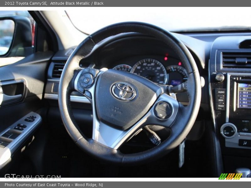 Attitude Black Metallic / Black 2012 Toyota Camry SE
