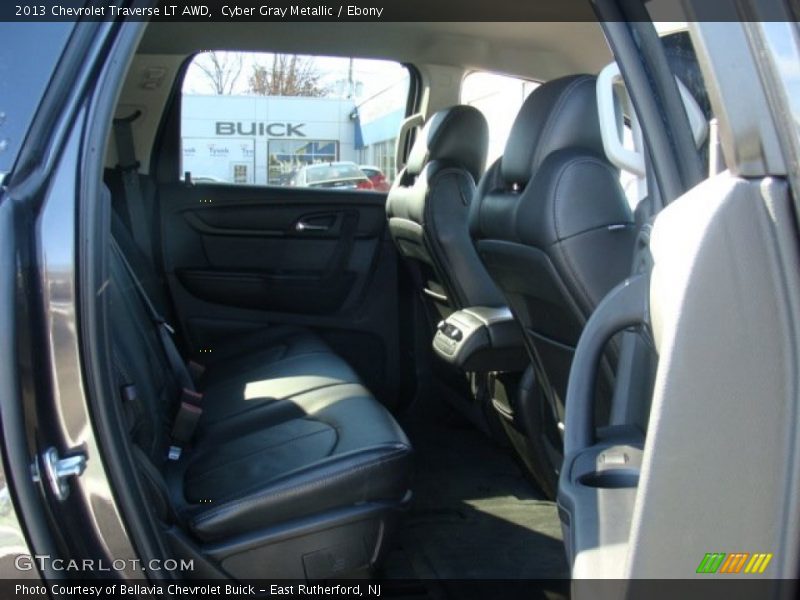 Cyber Gray Metallic / Ebony 2013 Chevrolet Traverse LT AWD