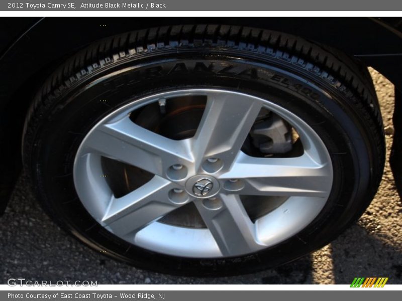 Attitude Black Metallic / Black 2012 Toyota Camry SE