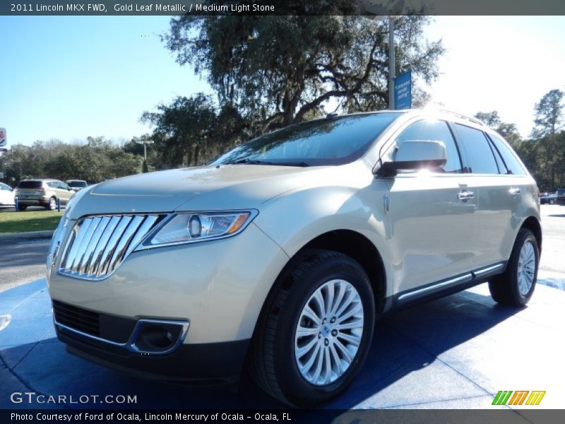 Gold Leaf Metallic / Medium Light Stone 2011 Lincoln MKX FWD