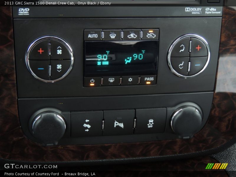 Onyx Black / Ebony 2013 GMC Sierra 1500 Denali Crew Cab