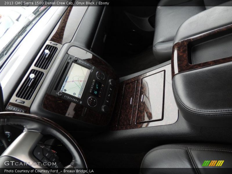 Onyx Black / Ebony 2013 GMC Sierra 1500 Denali Crew Cab