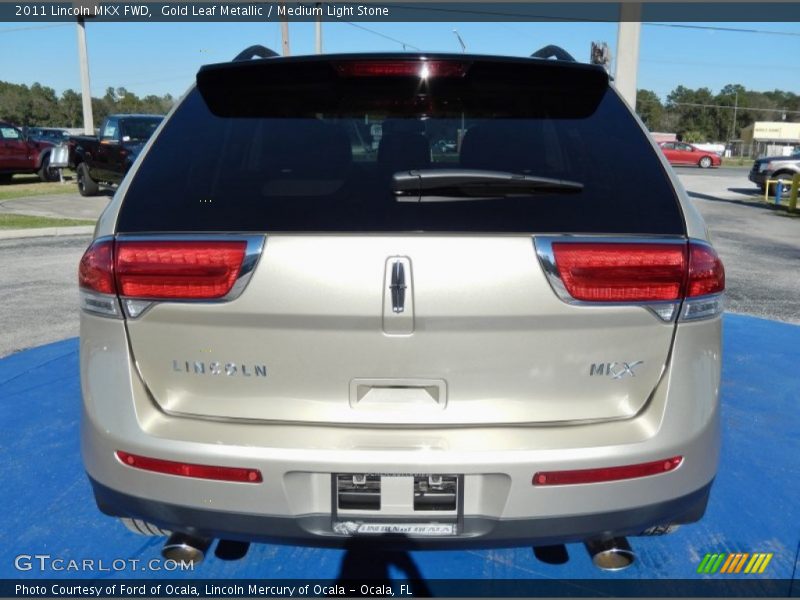 Gold Leaf Metallic / Medium Light Stone 2011 Lincoln MKX FWD