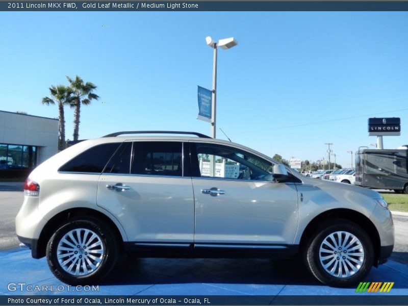 Gold Leaf Metallic / Medium Light Stone 2011 Lincoln MKX FWD