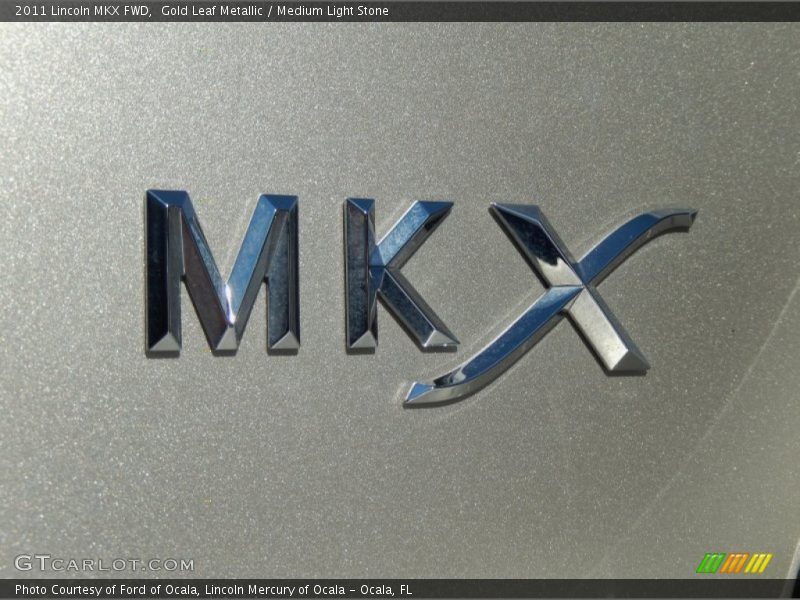 Gold Leaf Metallic / Medium Light Stone 2011 Lincoln MKX FWD