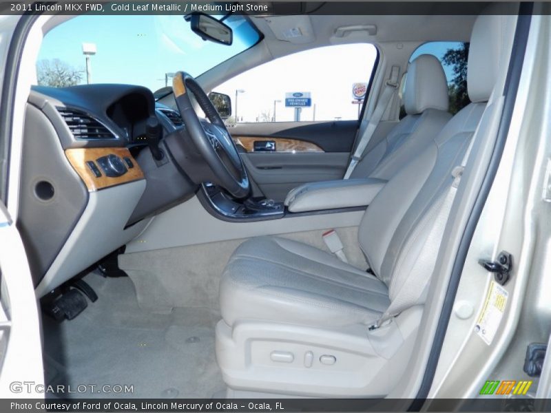 Gold Leaf Metallic / Medium Light Stone 2011 Lincoln MKX FWD