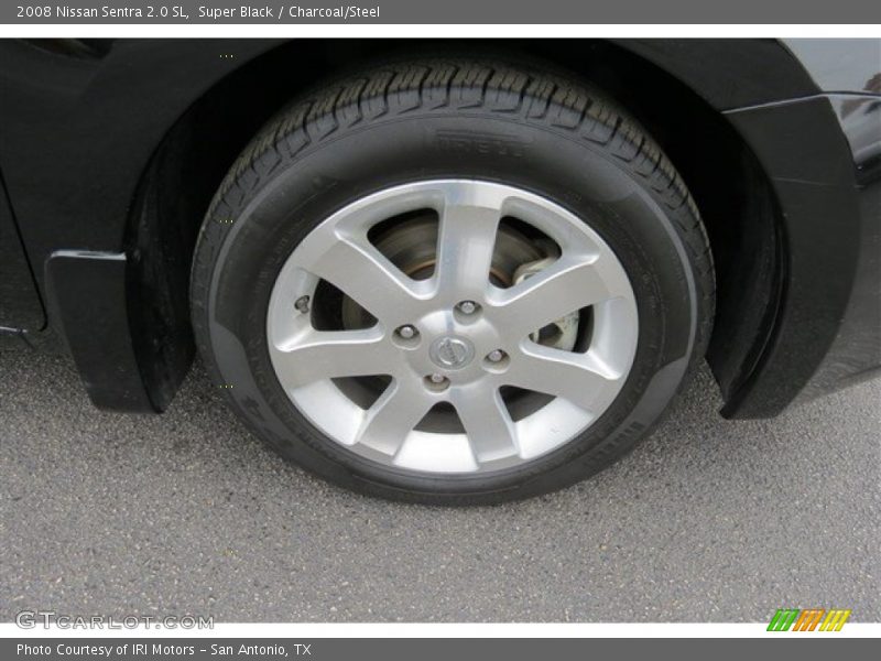 Super Black / Charcoal/Steel 2008 Nissan Sentra 2.0 SL
