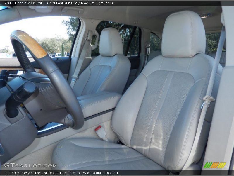 Gold Leaf Metallic / Medium Light Stone 2011 Lincoln MKX FWD