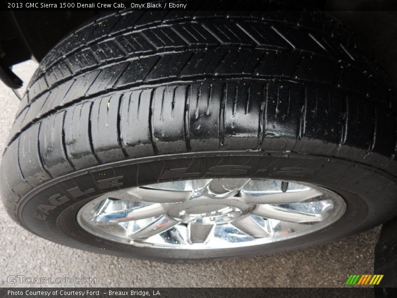 Onyx Black / Ebony 2013 GMC Sierra 1500 Denali Crew Cab