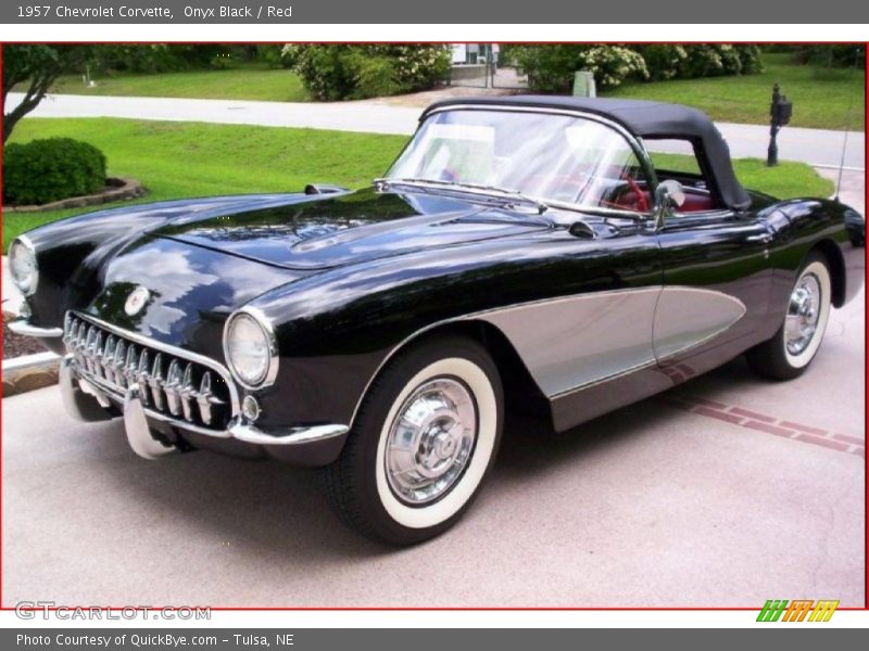 Front 3/4 View of 1957 Corvette 