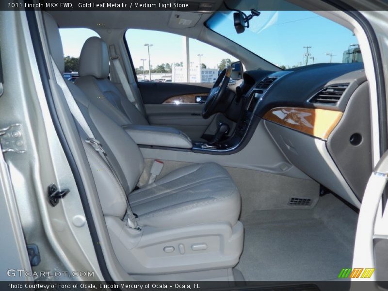 Gold Leaf Metallic / Medium Light Stone 2011 Lincoln MKX FWD