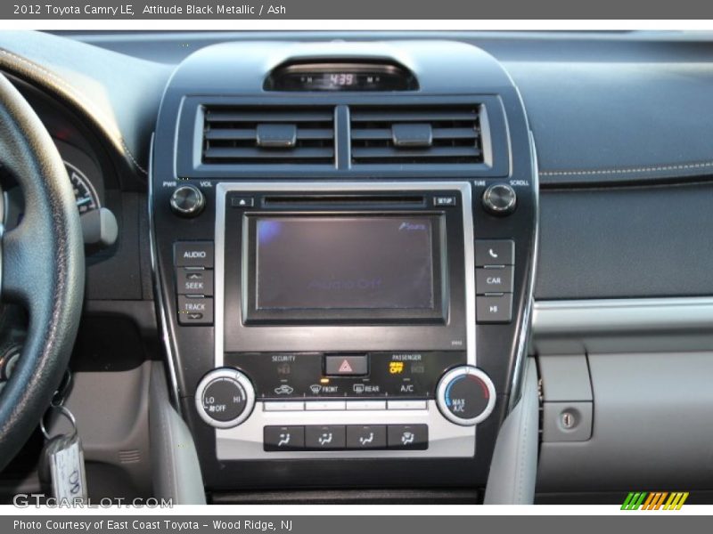 Attitude Black Metallic / Ash 2012 Toyota Camry LE
