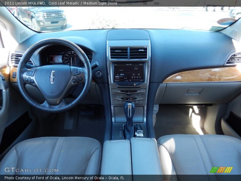 Gold Leaf Metallic / Medium Light Stone 2011 Lincoln MKX FWD