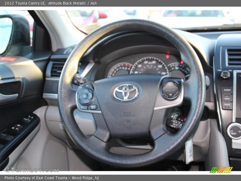 Attitude Black Metallic / Ash 2012 Toyota Camry LE