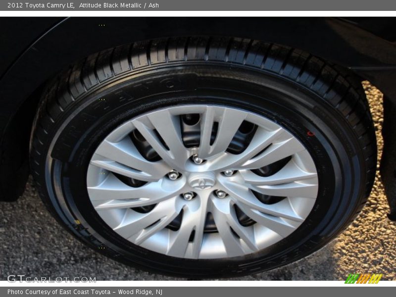 Attitude Black Metallic / Ash 2012 Toyota Camry LE