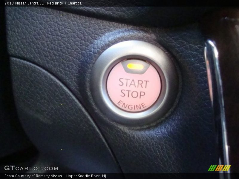 Red Brick / Charcoal 2013 Nissan Sentra SL
