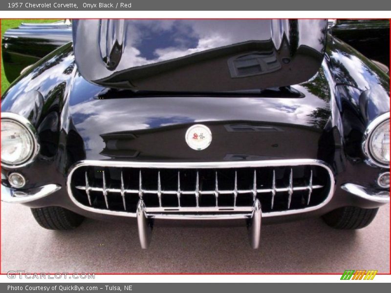 Onyx Black / Red 1957 Chevrolet Corvette