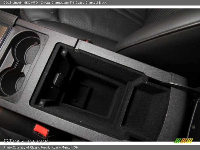 Crystal Champagne Tri-Coat / Charcoal Black 2013 Lincoln MKX AWD