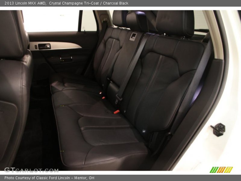 Crystal Champagne Tri-Coat / Charcoal Black 2013 Lincoln MKX AWD