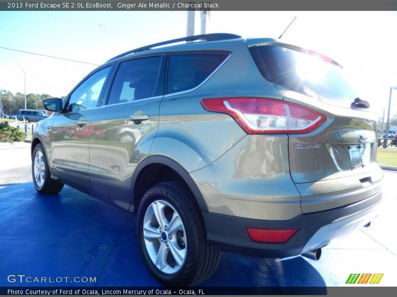 Ginger Ale Metallic / Charcoal Black 2013 Ford Escape SE 2.0L EcoBoost