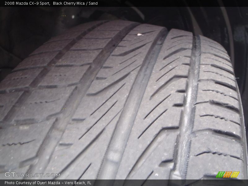 Black Cherry Mica / Sand 2008 Mazda CX-9 Sport