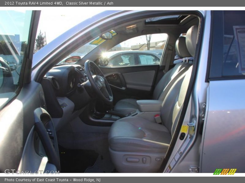Classic Silver Metallic / Ash 2012 Toyota RAV4 Limited 4WD