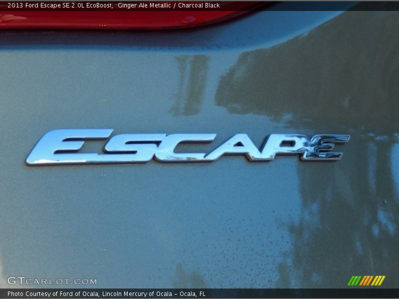 Ginger Ale Metallic / Charcoal Black 2013 Ford Escape SE 2.0L EcoBoost