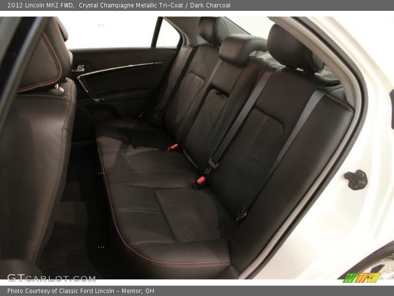 Crystal Champagne Metallic Tri-Coat / Dark Charcoal 2012 Lincoln MKZ FWD
