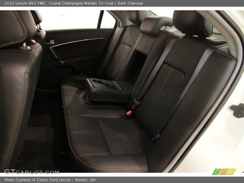 Crystal Champagne Metallic Tri-Coat / Dark Charcoal 2012 Lincoln MKZ FWD