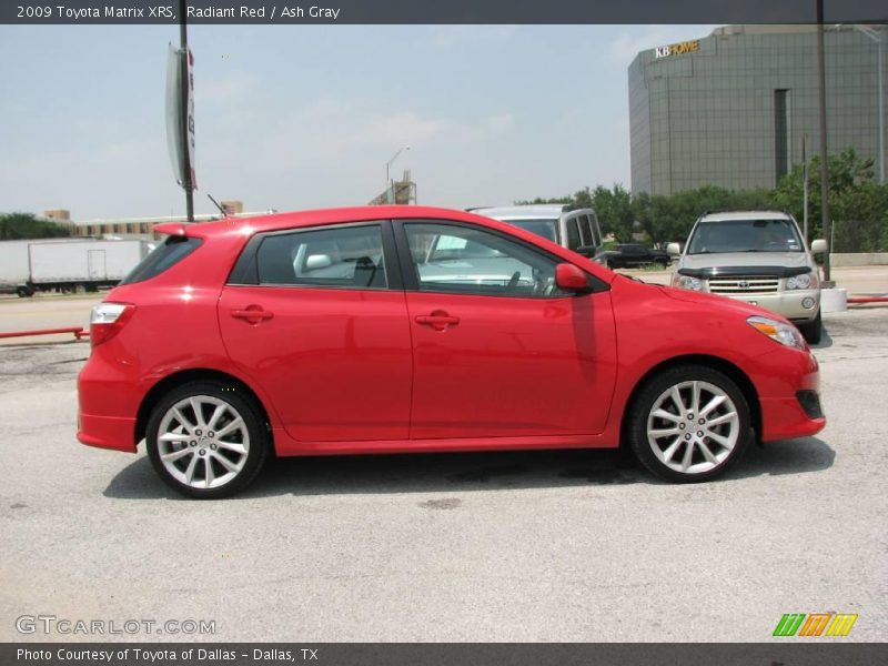 Radiant Red / Ash Gray 2009 Toyota Matrix XRS