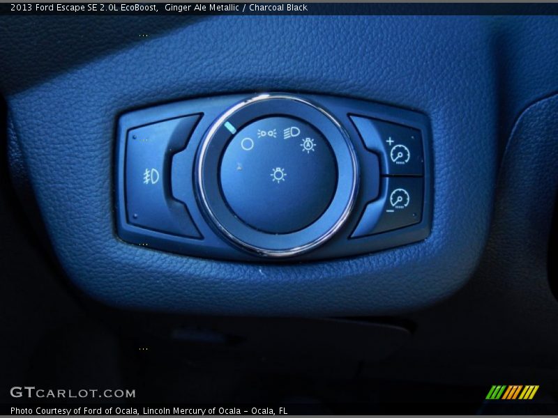 Ginger Ale Metallic / Charcoal Black 2013 Ford Escape SE 2.0L EcoBoost