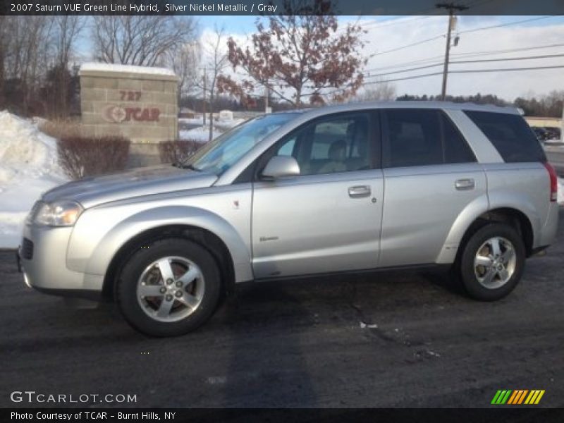 Silver Nickel Metallic / Gray 2007 Saturn VUE Green Line Hybrid