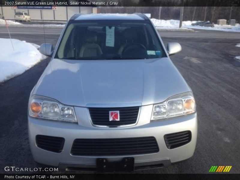 Silver Nickel Metallic / Gray 2007 Saturn VUE Green Line Hybrid
