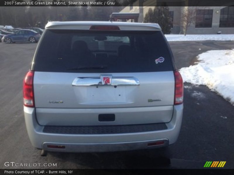 Silver Nickel Metallic / Gray 2007 Saturn VUE Green Line Hybrid