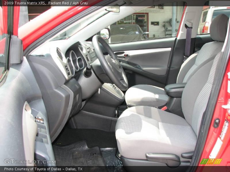 Radiant Red / Ash Gray 2009 Toyota Matrix XRS