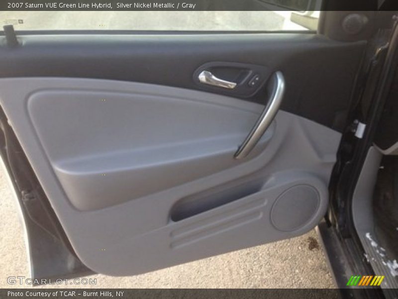 Silver Nickel Metallic / Gray 2007 Saturn VUE Green Line Hybrid
