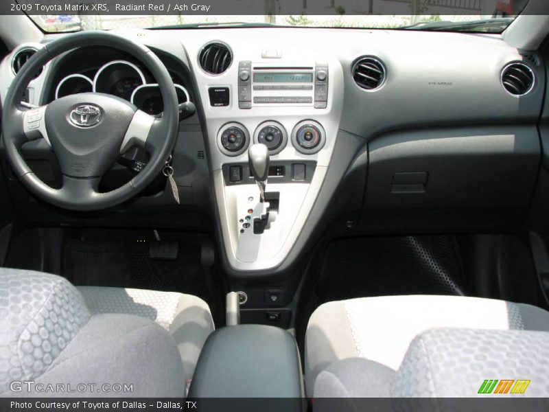Radiant Red / Ash Gray 2009 Toyota Matrix XRS