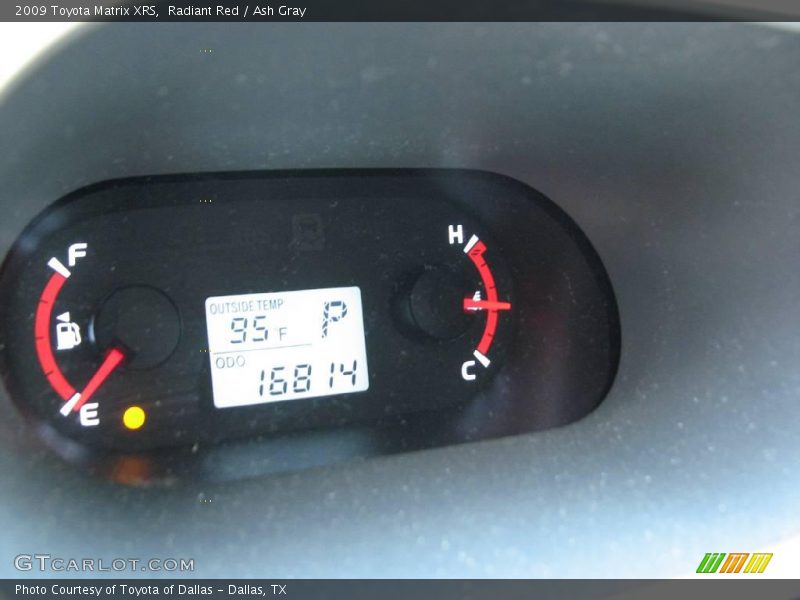 Radiant Red / Ash Gray 2009 Toyota Matrix XRS
