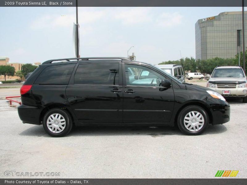 Black / Stone 2009 Toyota Sienna LE